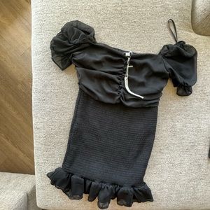 She + Sky Cute little black dress with tags!